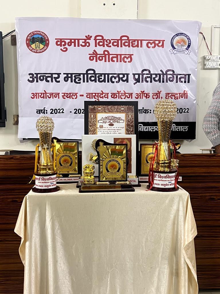 Kumaon University Intra-University Debate Competition 2022 (College was Runner-Ups)
